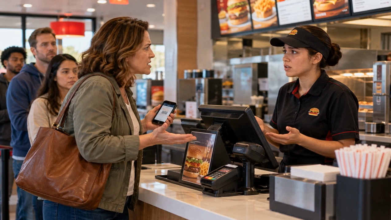 Preview of the AI video scenario about handling difficult customers